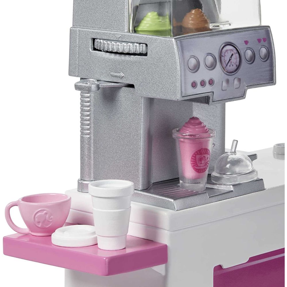 Barbie Coffee Shop Playset with Doll