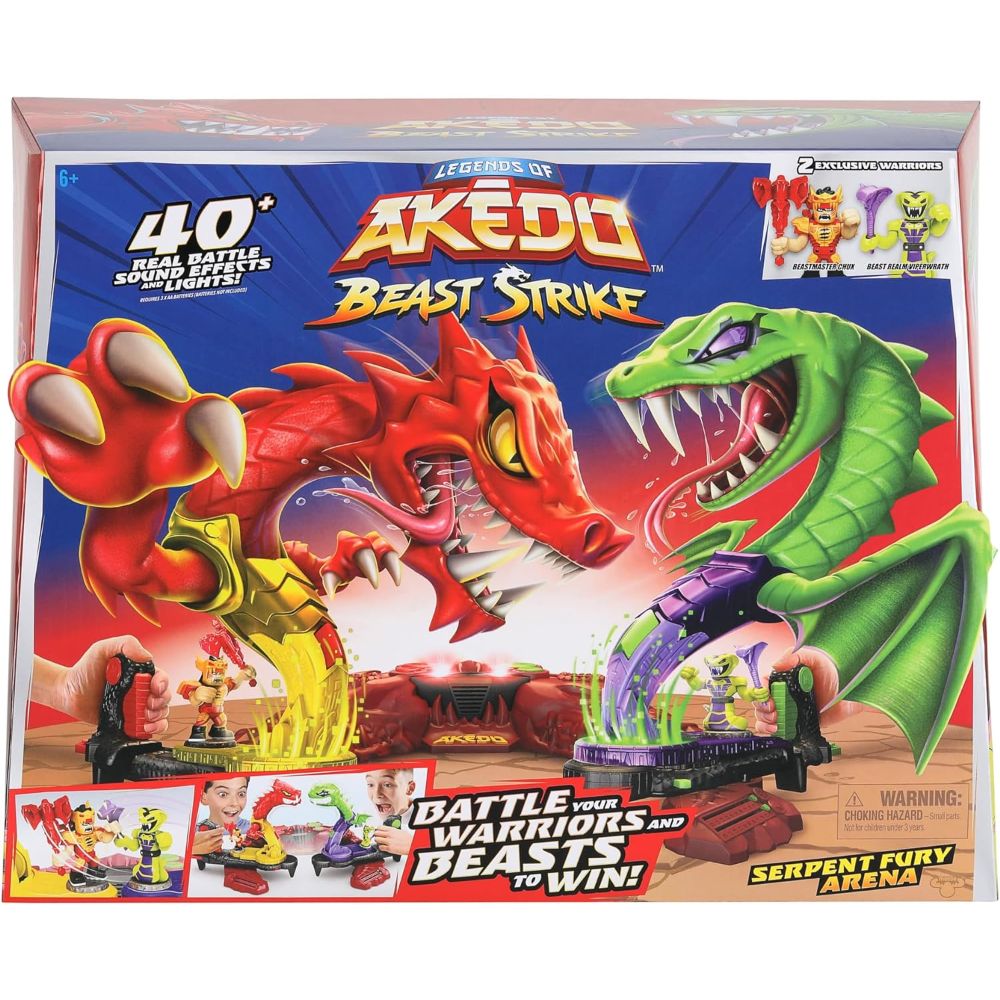 BOARD SNAKED 雲模様と赤ブーツセット Legends Of Akedo S5 Beast Strike Serpent Fury Arena – Toys4me
