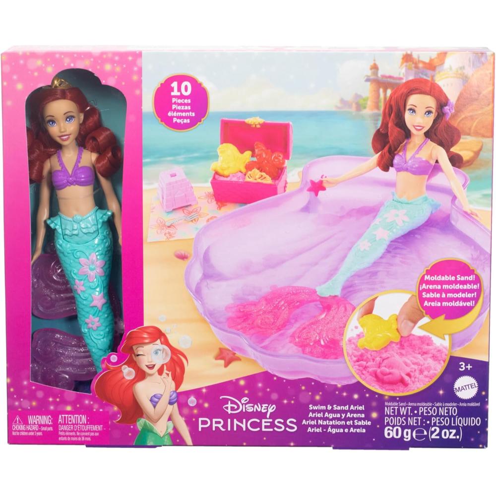 Disney Princess Ariel at the Beach Modeling Sand Set with Pool Disney Princess Ariel at the Beach Modeling Sand Set with Pool