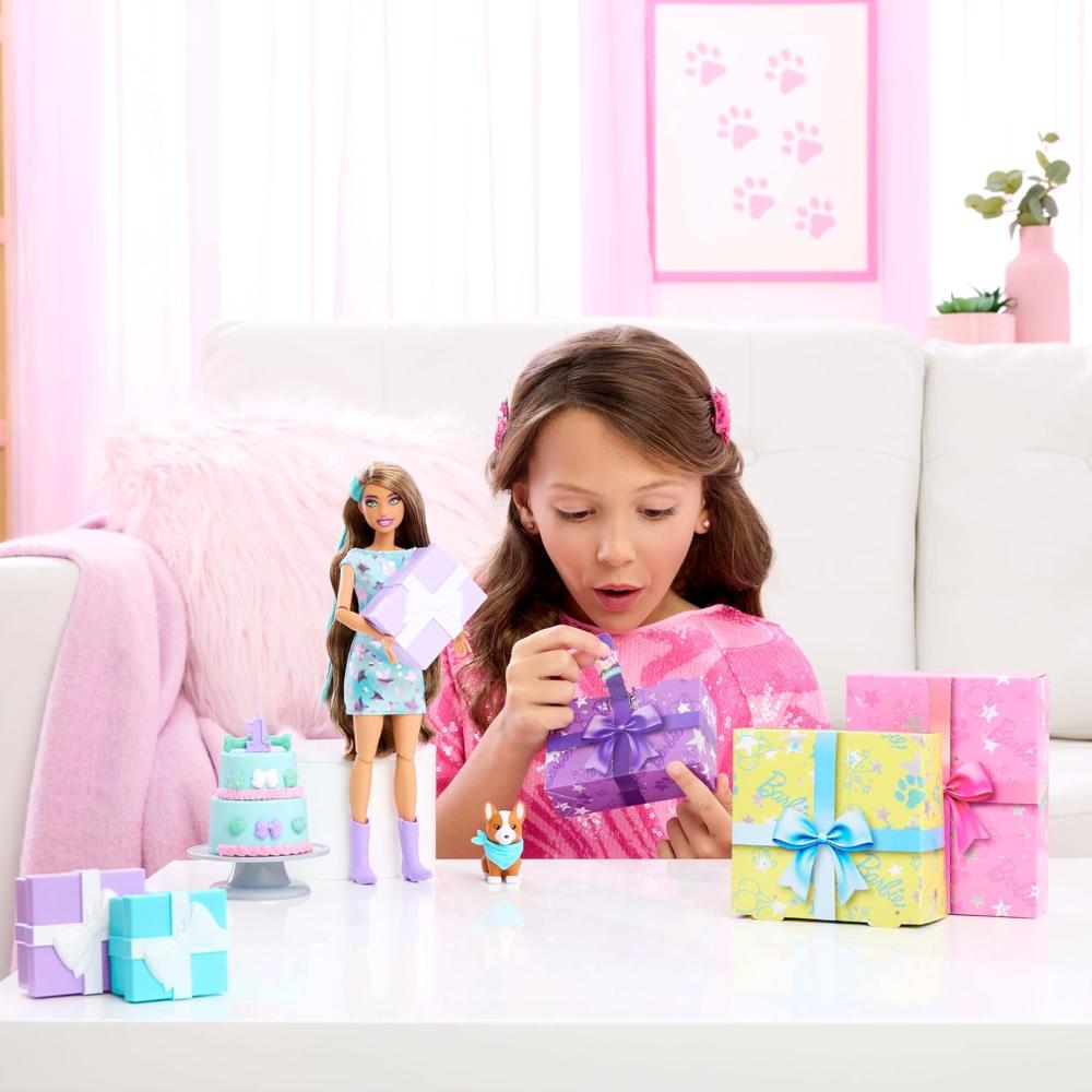 Barbie Party Unboxed Doll Pet Birthday Series Party Stars Barbie Party Unboxed Doll Pet Birthday Series Party Stars