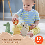 Fisher-Price Wooden Stack & Sort Animals