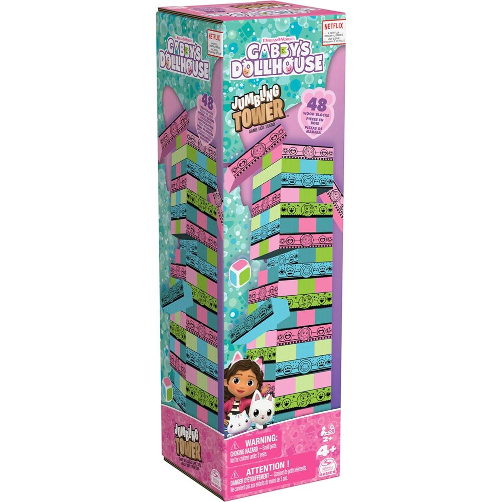 Gabby's Doll House Gabbys Dh Jumbling Tower Toys4me