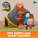 Paw Patrol The Dino Movie With Super Lava Blast Volcano Playset