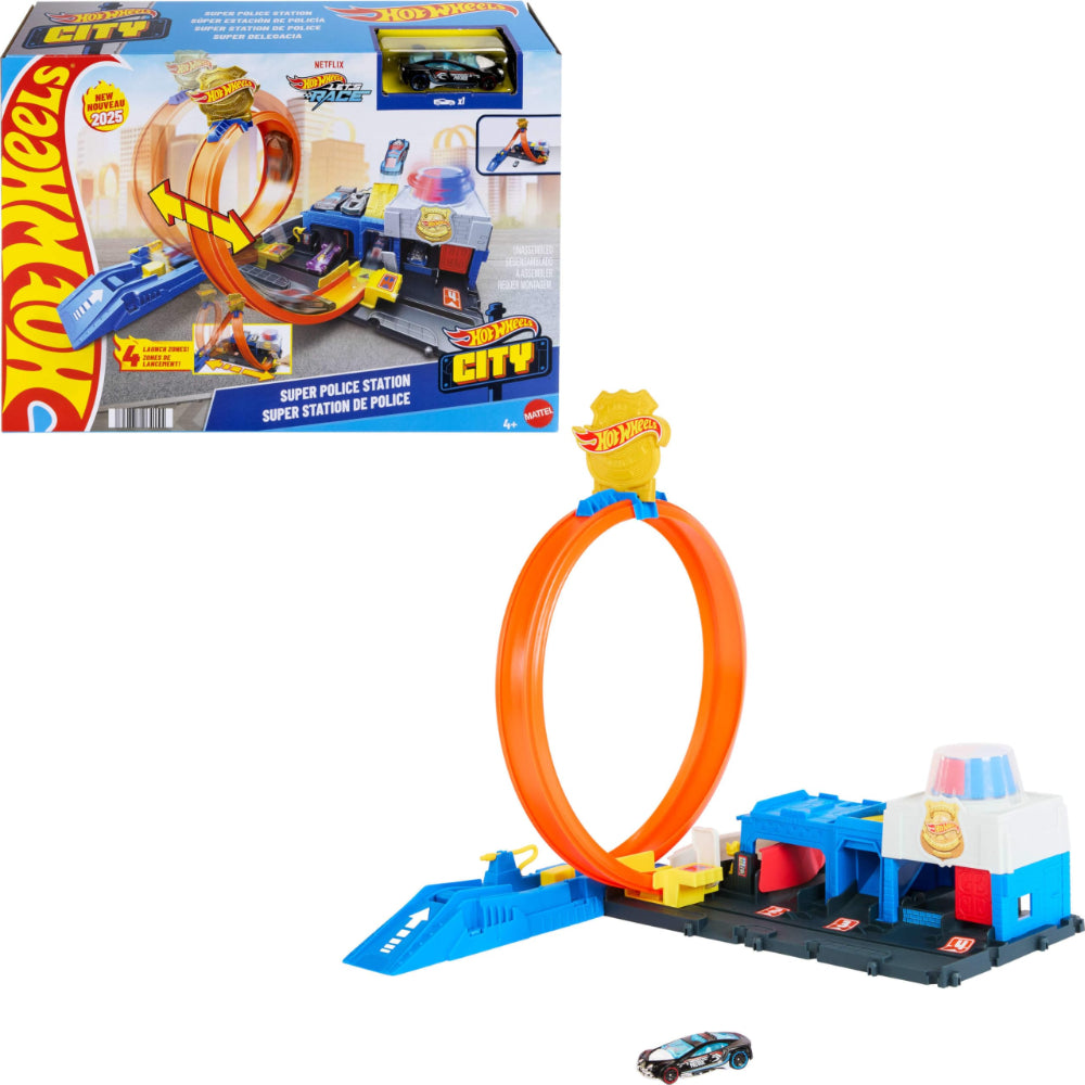 Hot Wheels City Super Police tation Hot Wheels City Super Police tation