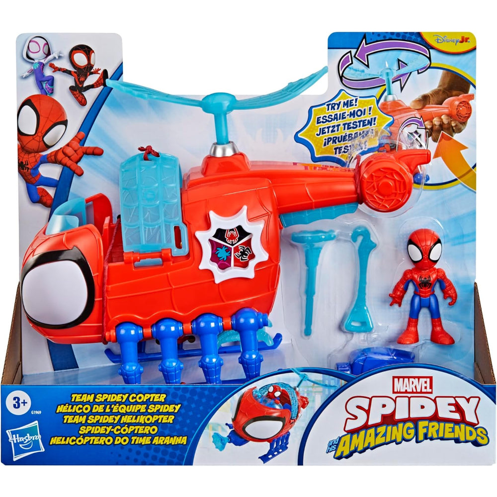 Marvel Spidey and His Amazing Friends Team Spidey Copter