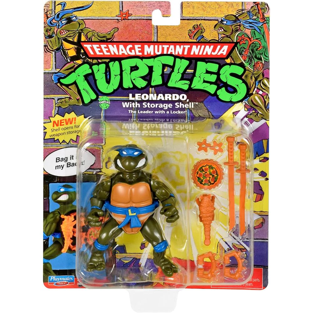 Playmate Toys Teenage Mutant Ninja Turtles  With Storage Shell Assorted