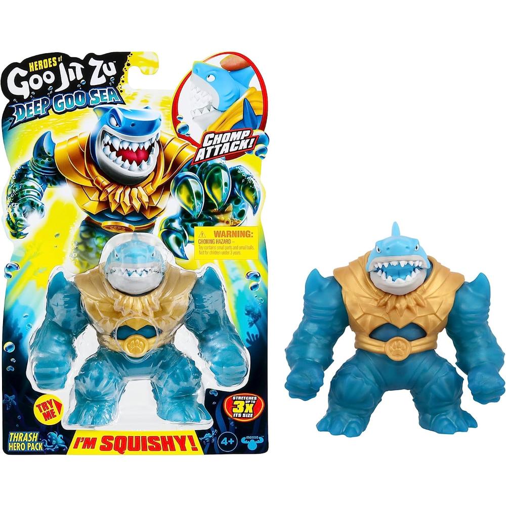 Goo Jit Zu Deep Goo Sea Thrash Hero Pack Toys4me