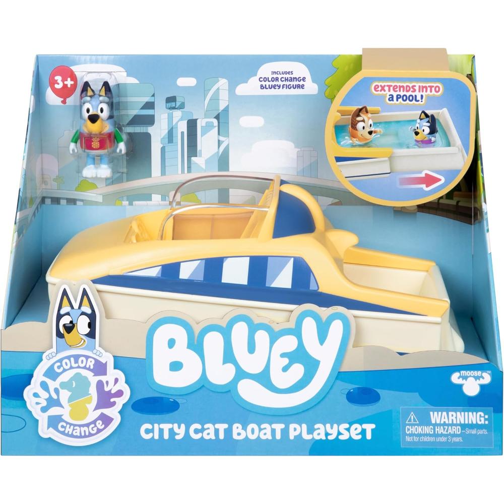 Bluey S13 Bluey's Color Change Motorboat Vehicle Bluey S13 Bluey's Color Change Motorboat Vehicle