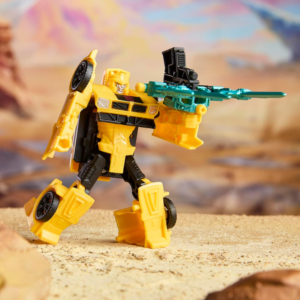Transformers Cyberworld Armored Cyber Changers Bumblebee