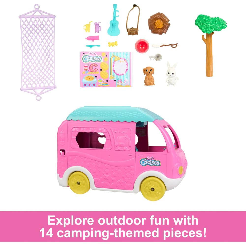 Barbie Chelsea Camper 2-in-1 Playset