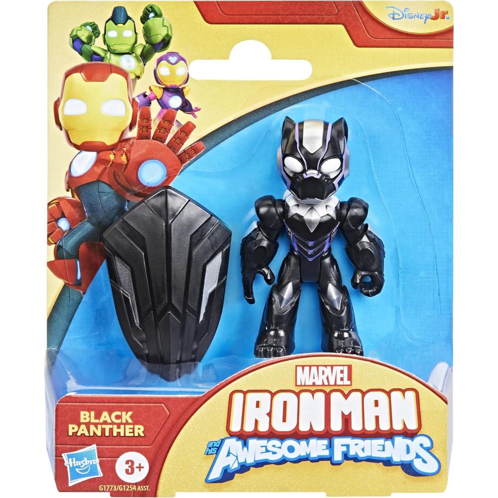 Marvel Iron Man and his Awesome Friends Black Panther Action Figure Marvel Iron Man and his Awesome Friends Black Panther Action Figure