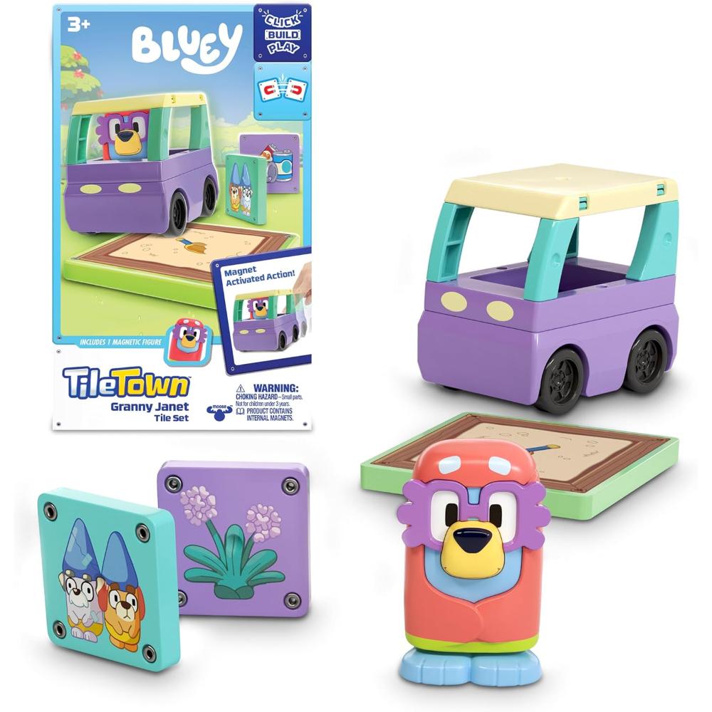 Tile Town Bluey S2 Granny Janet Tile Set