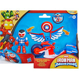 Marvel IMF Captain America: Sam Wilson Super Bike Action Figure & Toy Motorcycle