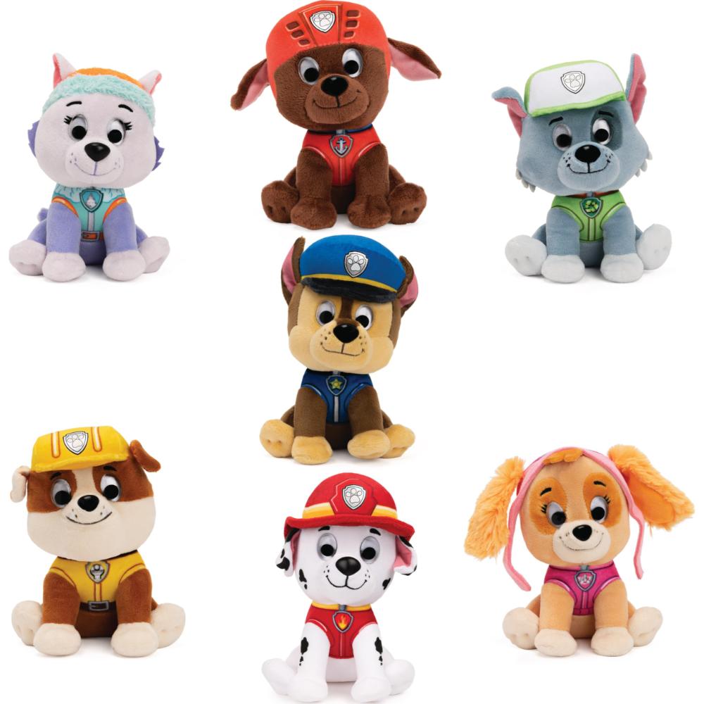 GUND Paw Patrol Holiday Plush 8 Asst.
