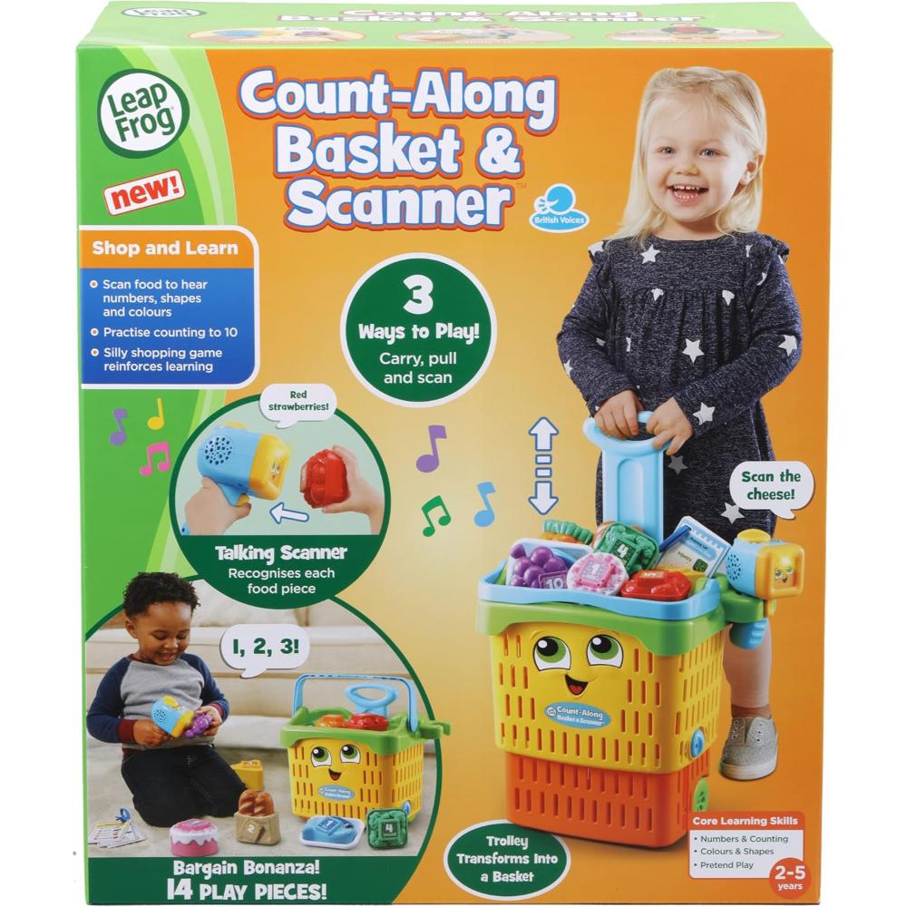 LeapFrog Count-Along Basket & Scanner LeapFrog Count-Along Basket & Scanner