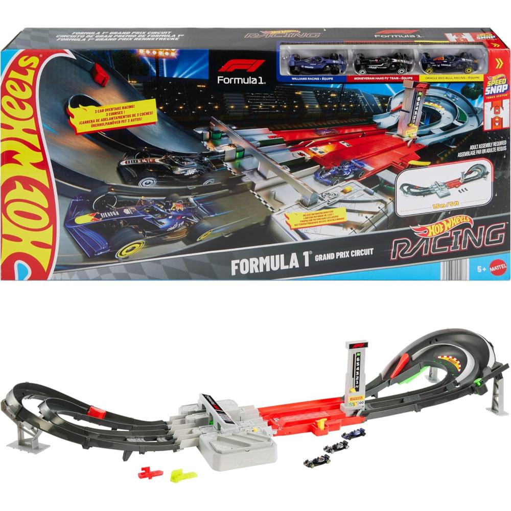 Hot Wheels Racing Formula 1 Grand Prix Circuit Track Set