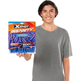X-Shot Insanity Darts 200 Pieces