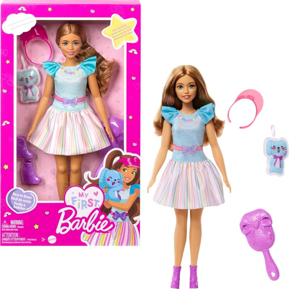 Barbie My First Barbie Core Doll - Brunette with Bunny
