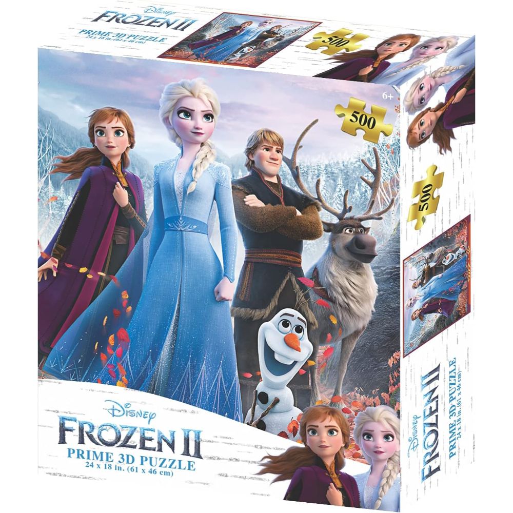 Prime 3D Disney Pixar Frozen Puzzle 500 Pieces