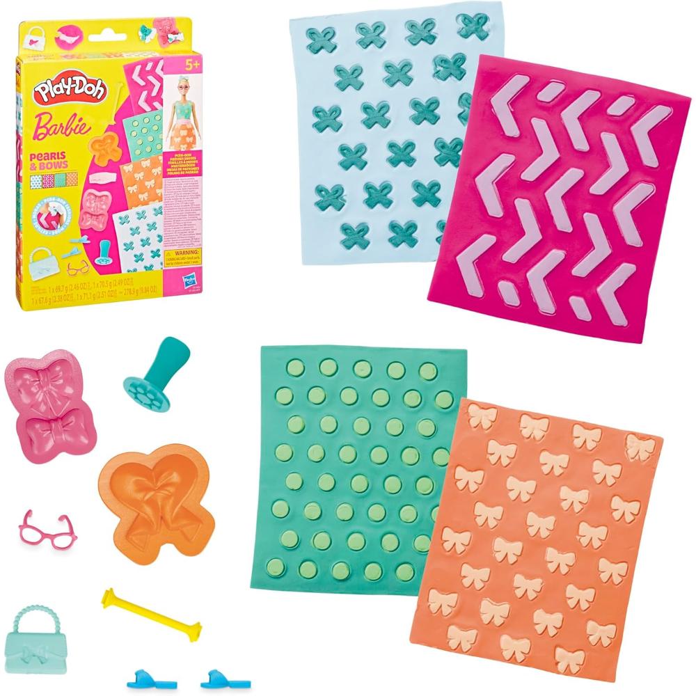 Play-Doh Barbie Pearls and Bows Patterns Pack