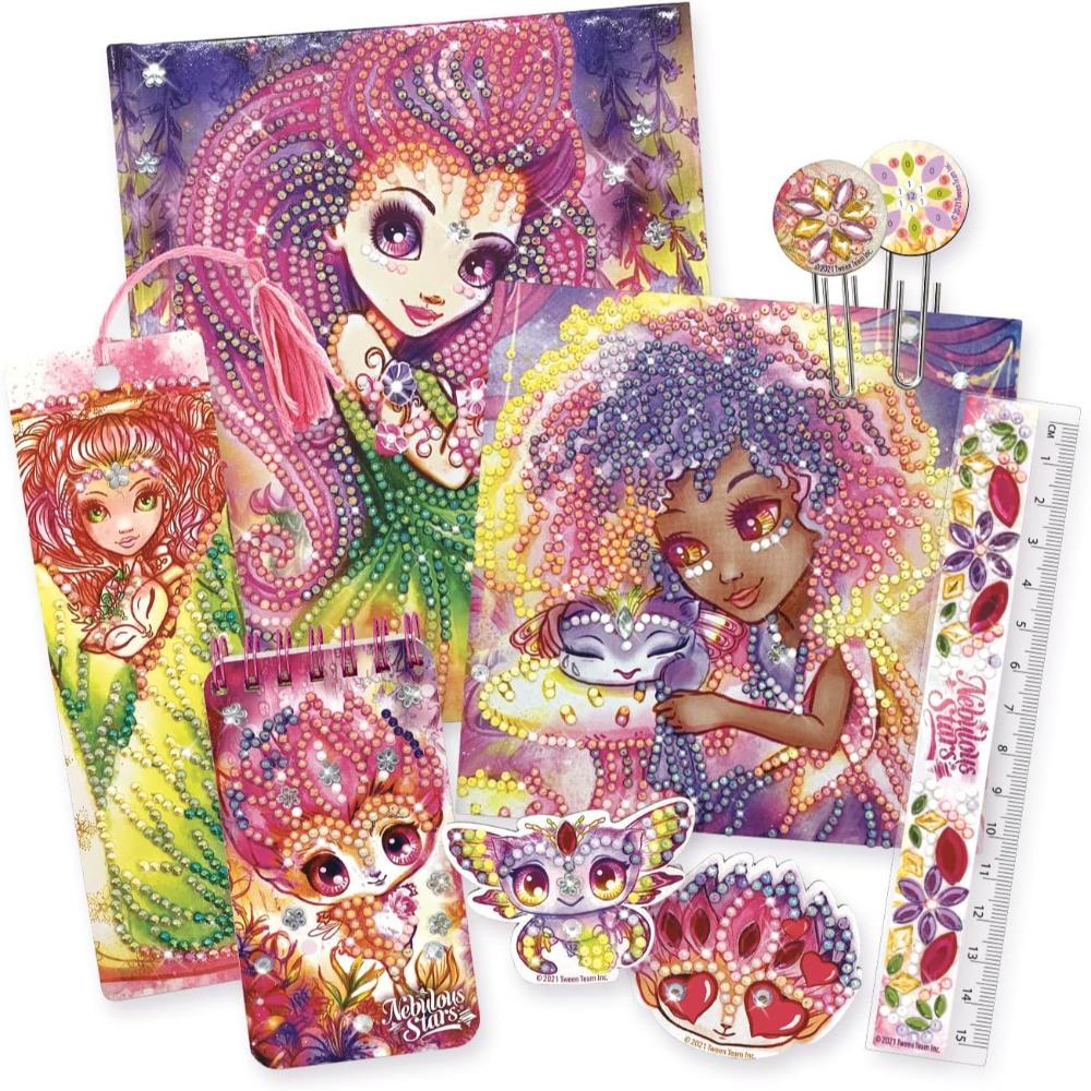 Nebulous Stars Dazzle By Number Stationery Nebulous Stars Dazzle By Number Stationery