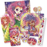 Nebulous Stars Dazzle By Number Stationery