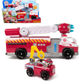Paw Patrol Fire Rescue: Rapid Reload Fire Truck with Marshall Figure