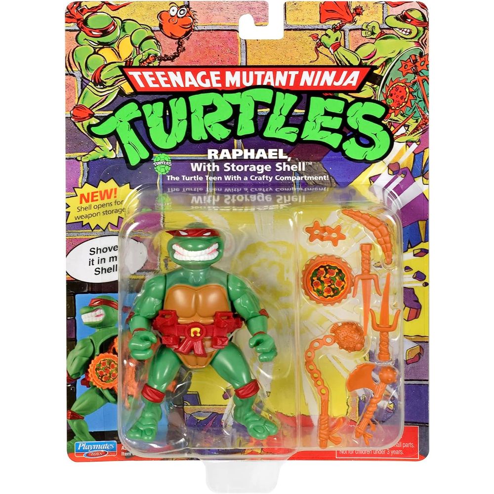 Playmate Toys Teenage Mutant Ninja Turtles  With Storage Shell Assorted