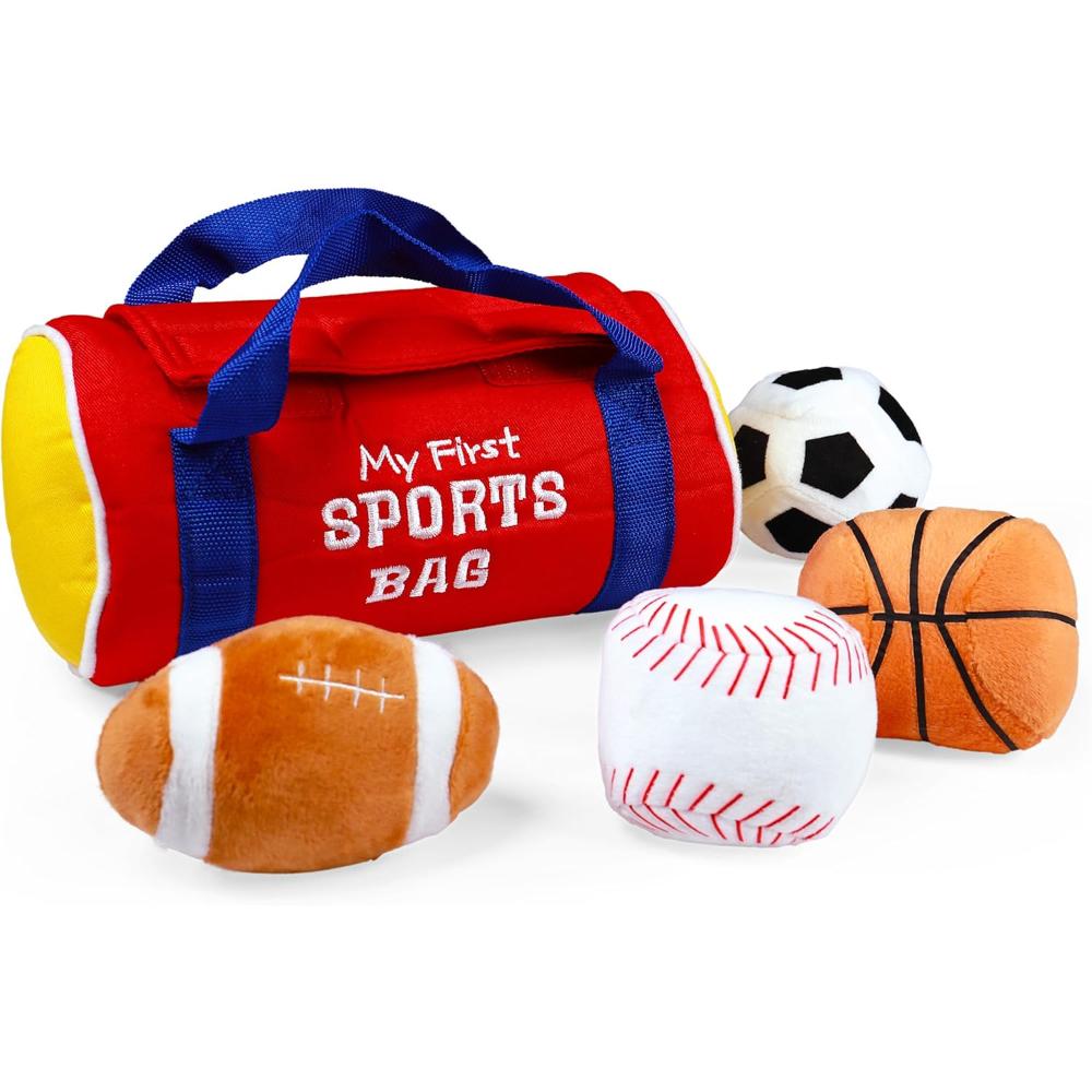 Gund My First Sports Bag Playset Gund My First Sports Bag Playset
