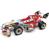 Meccano 10-in-1 Racing Vehicles Set (225 Pieces)