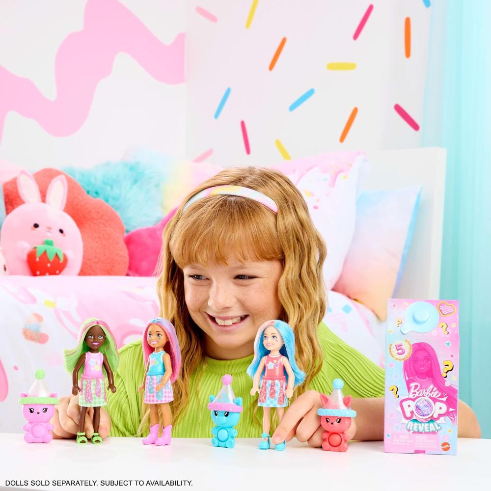 Barbie Pop Reveal Chelsea Doll Shakes-Series