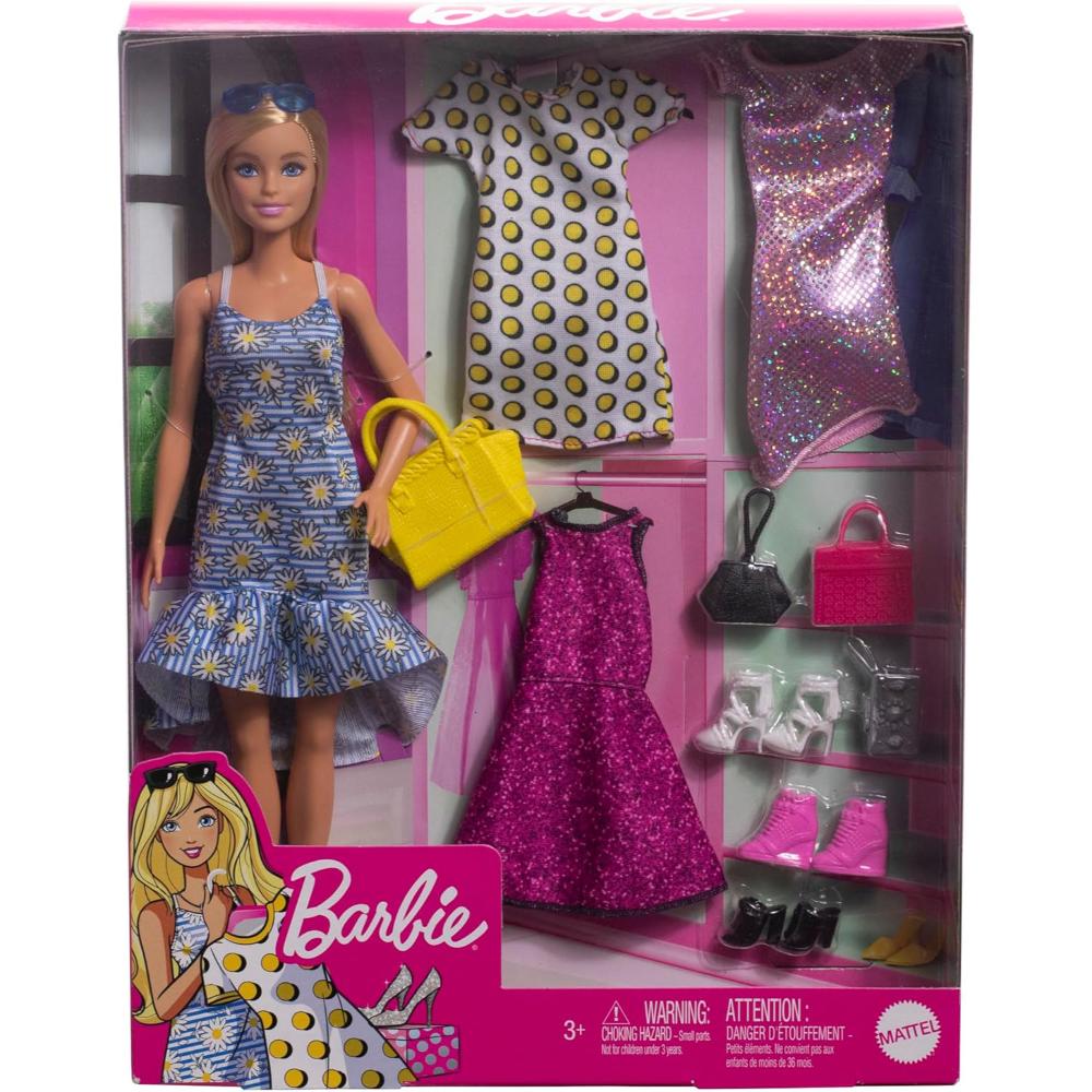 Barbie Fashionista Doll Patry with 4 Fashions Barbie Fashionista Doll Patry with 4 Fashions