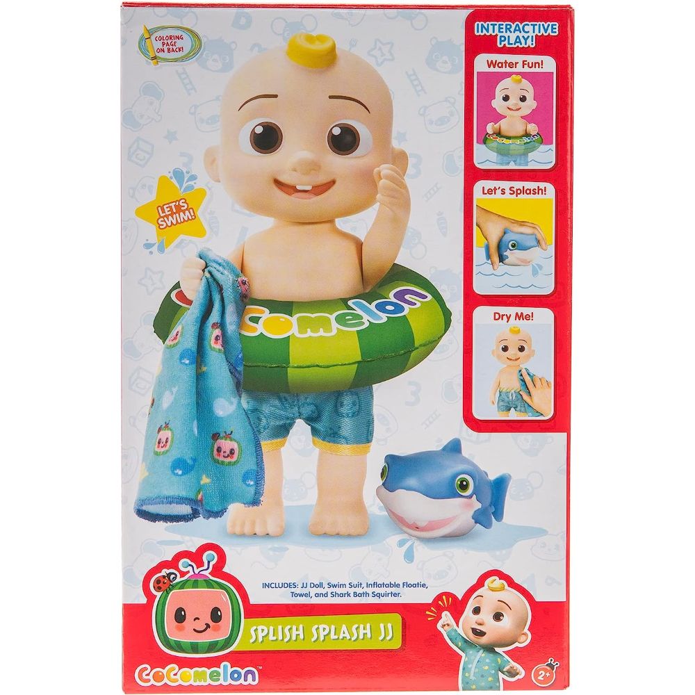 CoComelon - Splish Splash JJ 9 Inches Doll CoComelon - Splish Splash JJ 9 Inches Doll
