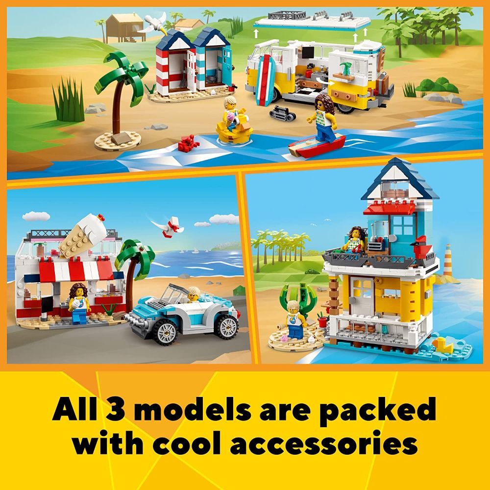 Lego Creator 31138 3-in-1 Beach Camper Van