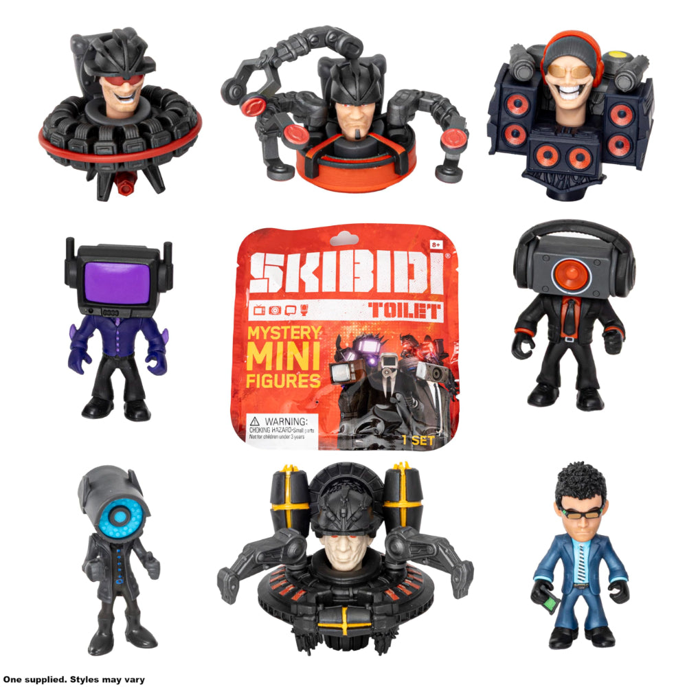 Skibidi Toilet Mini Mystery Figures Series 2