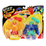 Heroes of Goo Jit Zu S13 Meteor Madness Versus Pk Flame Blazagon Vs Cacticus