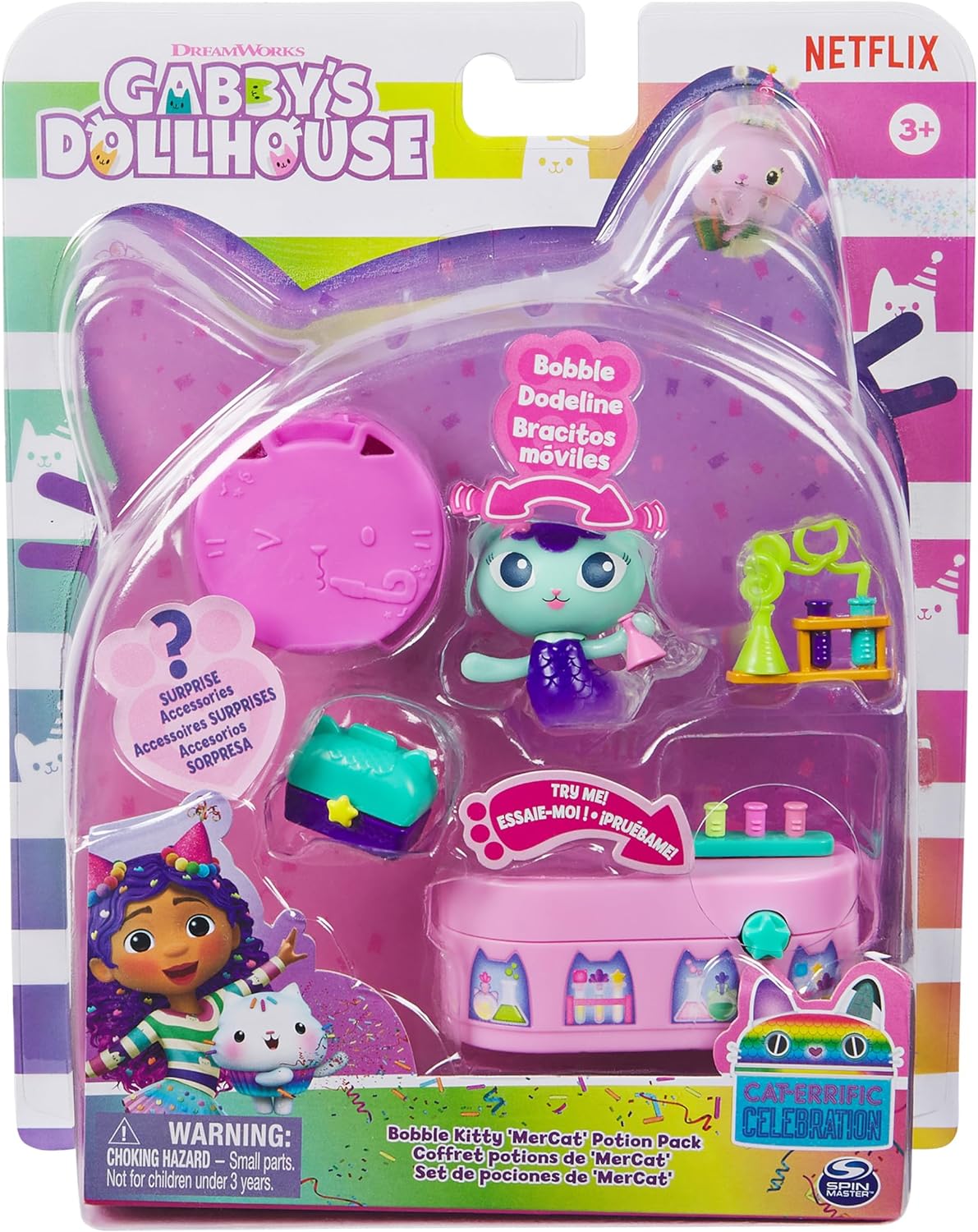 Gabby's Dollhouse Gabbys Kitty Mercat Potion