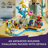 Lego Friends Beach Amusement Park 41737 Building Toy Set (1,348 Pieces)