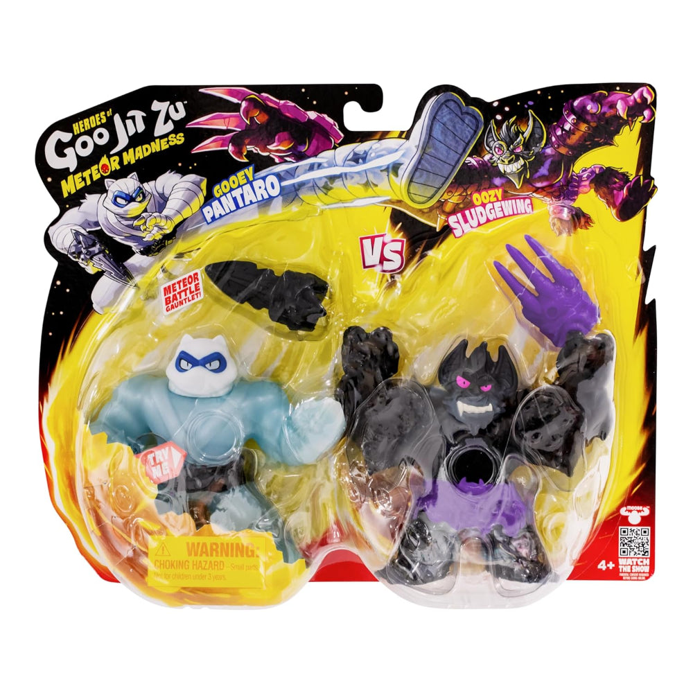 Heroes of Goo Jit Zu S13 Meteor Madness Versus Pk Pantaro Vs Sludgewing