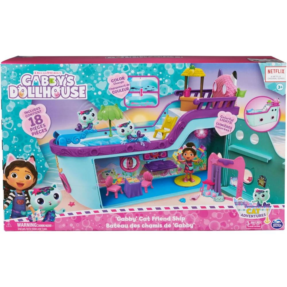 Gabby’s Dollhouse Gabby Cat Friend Ship Cruise Ship