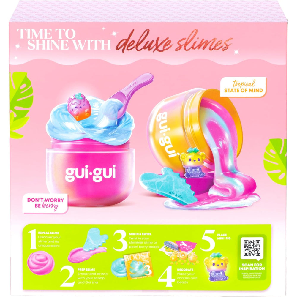 GUI GUI Slime Fruit Glow Deluxe Twin Pack