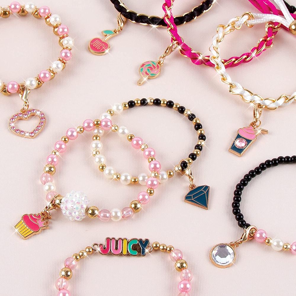 Make It Real Juicy Couture Pink Precious Bracelets