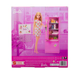 Barbie Doll and Kitchen Buildup