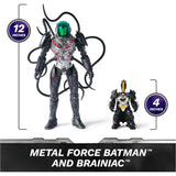 DC Metal Force Brainiac vs. Batman Action Figure Pack