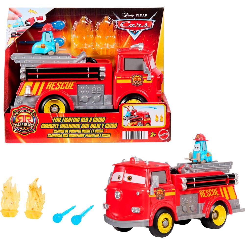 Disney Cars Radiator Springs Race and Rescue Hero Red