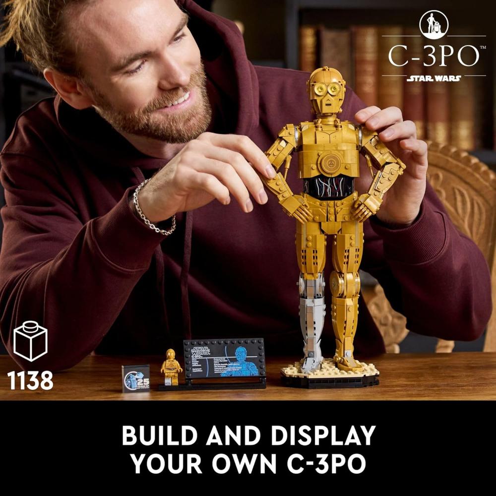 Lego Star Wars C-3PO Buildable Droid Figure