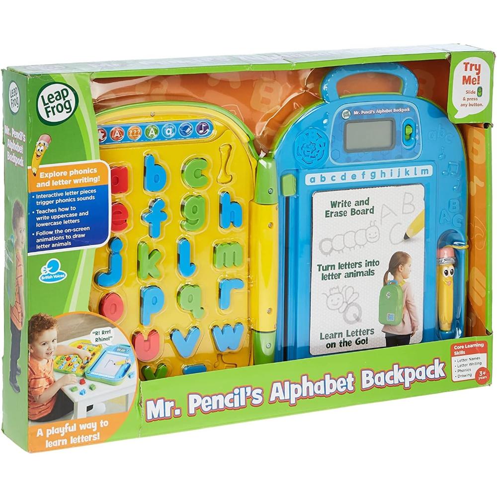 LeapFrog Mr. Pencil's Alphabet Backpack LeapFrog Mr. Pencil's Alphabet Backpack