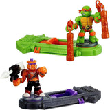 Legends Of Akedo TMNT Mini Battling Warriors Michael Angelo vs Bebop Pack
