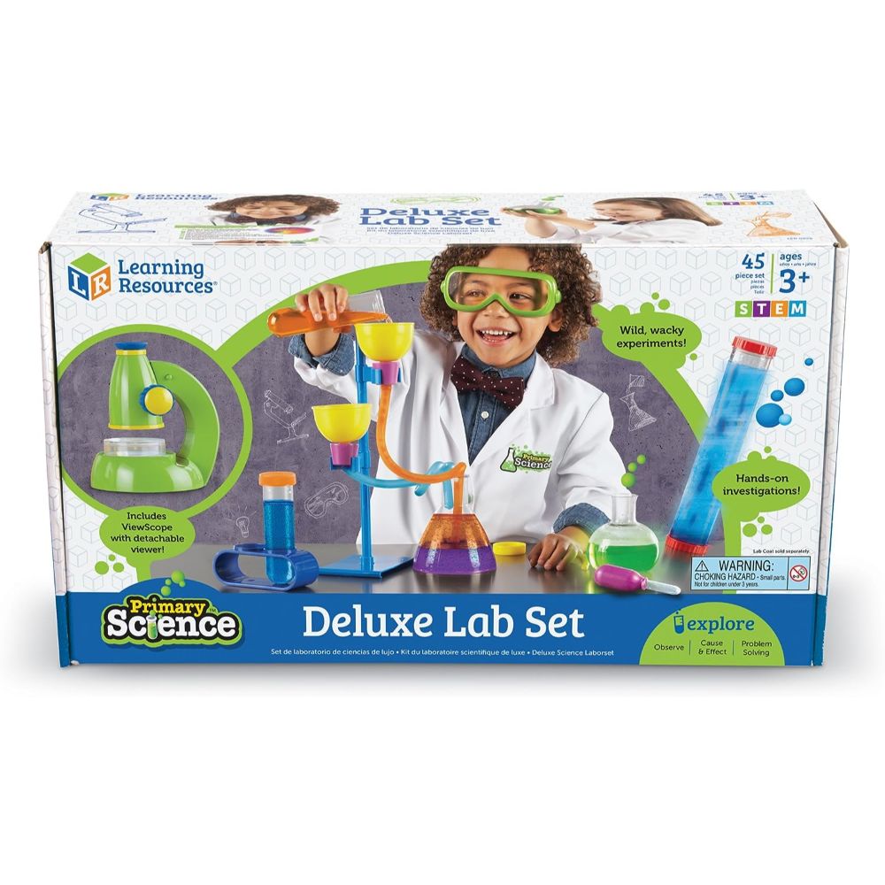 The Learning Lab Science Lab Learning Resources Science Deluxe Lab Set – Toys4me