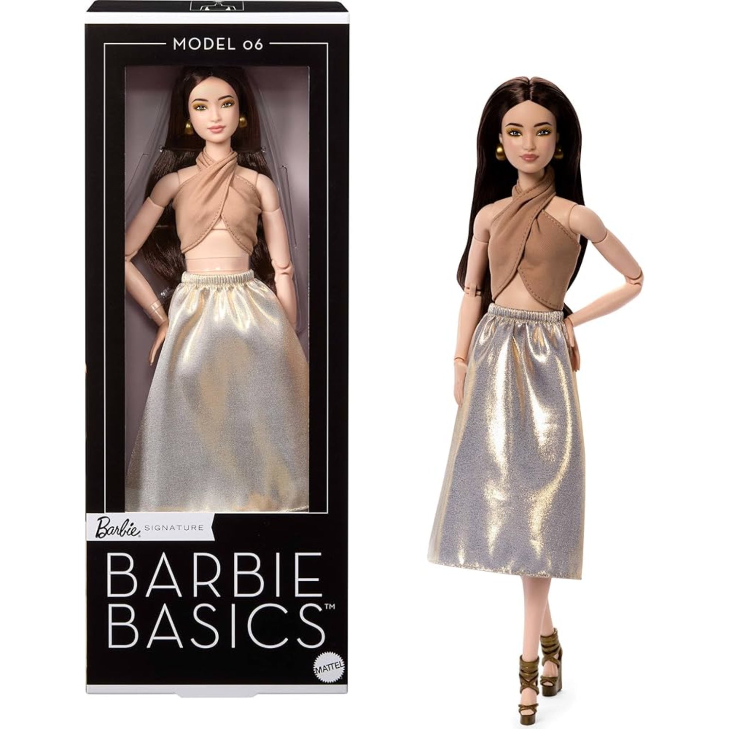 Barbie Basics Doll No 06 Brunette Doll